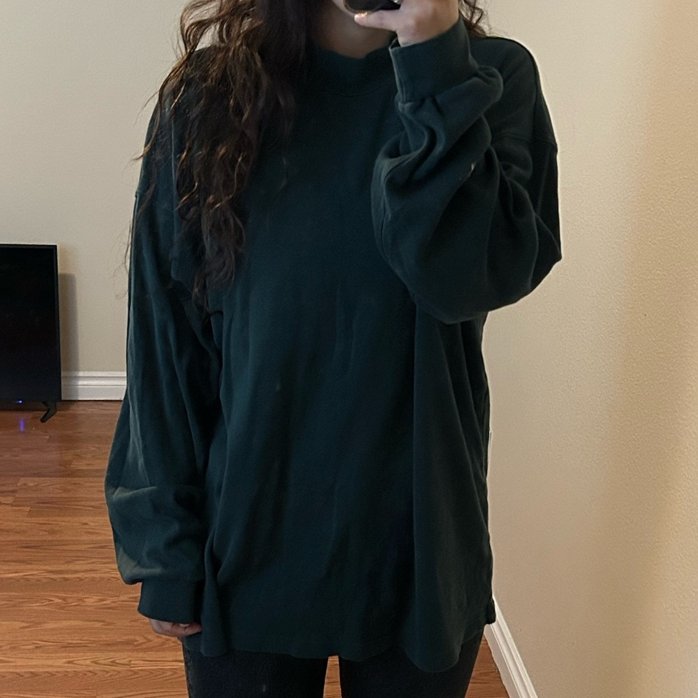 Dark Green turtle neck